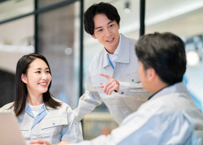 新しいアイデア・提案を考え、行動できる方